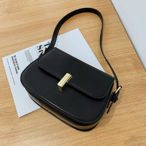 Fashionable Retro Crossbody Bag Womens Bag 2025 New Style Popular Single Shoulder Bag Versatile Small Size Quality Leather