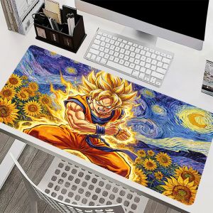 Bandai | Dragon Ball Z Anime Mouse Pad Gamer Mouse Mat Computer Keyboard Pad DBZ XXL Desk Mat Laptop Gaming Accessories Large Mousepads
