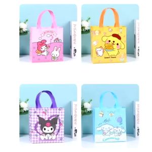 GOODIE BAG TAS SOUVENIR KADO ULANG TAHUN ANAK MOTIF SANRIO CINNAMOROLL KUROMI MELODY TAS KADO KEMASAN HADIAH