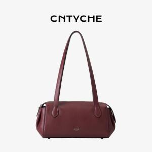 CNTYCHE | Leather Baguette Shoulder Bag