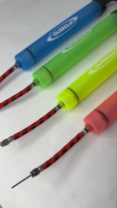 Handheld Sports Ball Pump – Portable Inflator with Hose & Needle Hand Pump