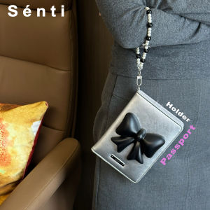 กระเป๋าใส่หนังสือเดินทางรูปผีเสื้อ 3 มิติ เรียบเรียงสีสันสดใส กระเป๋าใส่เอกสารเดินทางสำหรับเด็กผู้หญิง กระเป๋าใส่บัตรเด็กผู้หญิง