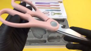 6ชิ้น ชุดมีดทำครัว คุ้ม สินค้าสุดเปล่า มีดครัว สีสัน สุดคุ้ม มีดทำครัว