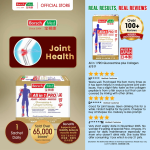 Borsch Med All in 1 PRO Glucosamine plus Collagen 13g x 21 sachets