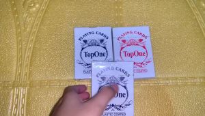 Mainan Kartu Remi Playing Cards Top One Plastic Coated