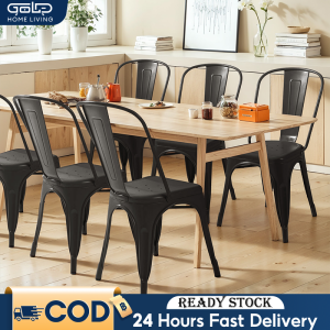 Dining Chair Kerusi Besi Metal Chair Bar Chair Kerusi Makan Steel Chair Bar Stool Cafe Dining Chair 45/66/76CM酒吧椅凳 餐椅