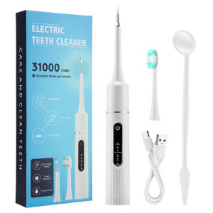 Afdeal | Electric ToothBrush Whitening Frequency Sonic Teeth Cleaner Dental Scaler Toothbrush Calculus Plaque Remover Stone Remover Kit