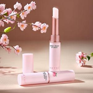 Son Môi Đào Dưỡng Ẩm Ấm Áp Son Dưỡng Môi Lâu Trôi Không Màu Mặt Nạ Môi Quà Tặng Giáng Sinh Cho Bé Gái