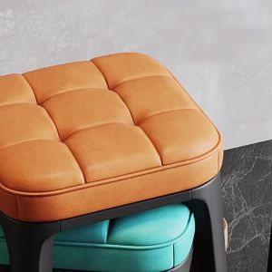 Stackable Thick-padded Plastic Stool