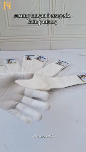 MANSET SEPEDA LIMA JARI / SARUNG TANGAN LIMA JARI PANJANG SPORT 40 CM