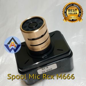 Spool Mic RCX M666 spul mik M 666 bagus sensitif vocal