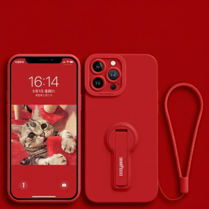 GGUU | Full Coverage With Stand Anti-drop Premium Solid Color Phone Case