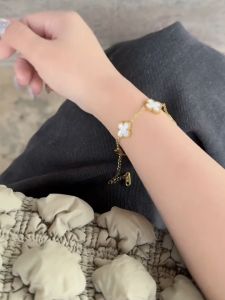 RAISS Four Leaf Clover & Titanium Bracelet: A Stylish Daily Accessory