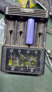 [24] Combo 10 Cell pin 18650 Bartway tím 2600MAH xả 5C 15A dung lượng thực dùng làm pin khoan xe điện mới 100%