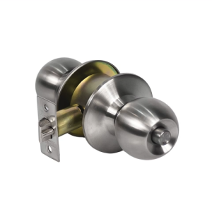 DIRECT HARDWARE Cylindrical Door Lock Economic Stainless Steel 5870-ET-SS