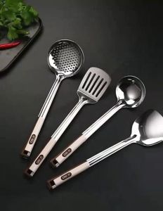 High Quality Stainless Steel Cooking Spatula Set Kitchen Utensils Set Kitchen Accessories Kitchenware Set 锅铲