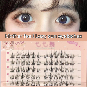 VEDO 💕COD Bulu Mata Palsu Cluster Tunggal Bulu Mata Palsu V Bulu Mata Palsu Simulasi Alami Bulu Mata Bawah