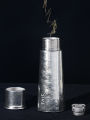 Taic Pure Titanium Tea Cup Health Preservation High End Insulated Cup New Model Tea Water Separation Cup 420ML Daily Use Outdoor. 