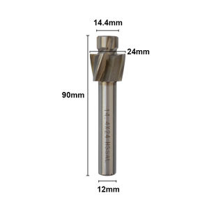 HSS Counterbore End Mill M3-M16 Pilot Slotting Tools Countersink Milling Cutter 4 Flutes Pilot Flat Counterbore Drill Bit