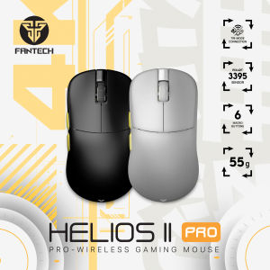 FANTECH HELIOS II PRO XD3 V2 Professional Esports Gaming Mouse PIXART 3395 26000DPI 4000HZ TTC Gold Switch Wired & Wireless Mice