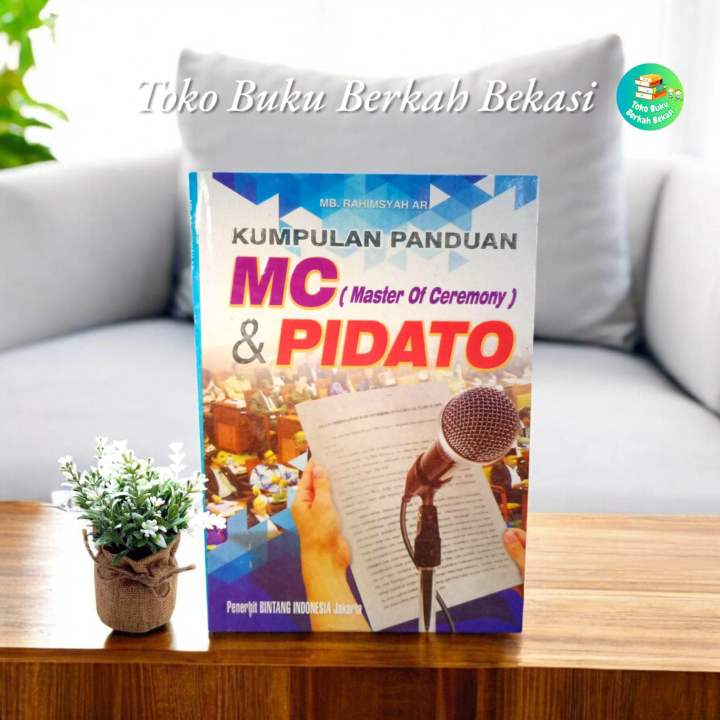 Buku Kumpulan Panduan Mc Master Of Ceremony Pidato 14 20 Cm