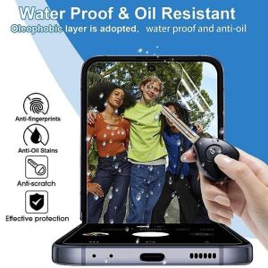 3 in 1 For Oppo Find N2 N3 Flip Transparent HD Hydrogel Film Folding Phone Screen Protector Not Glass