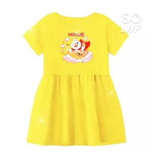 MIXUE PRAHU Dress Anak Perempuan