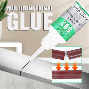 JXVX Hot-Selling Premium Super 502 Instant Adhesive Waterproof & Quick-Drying One Drop Lasts Forever Suitable for Leather Toys Ceramics Plastics Wood & More 20ml 1-3 pcs.