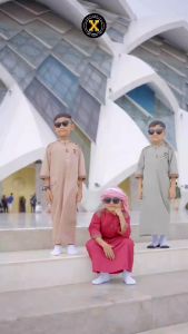 Jubah Anak Laki-laki Premium Ammarkids: Pilihan Terbaik untuk Usia 5-12 Tahun