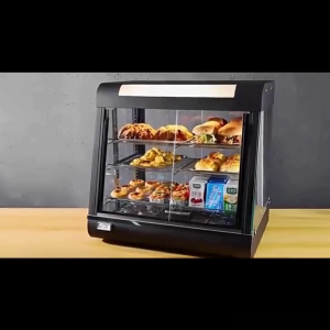 Wet & Dry Food Warmer Showcase 3 Layers for Roasted Foods