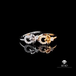 N1250 Nhẫn nữ đính đá CZ thiết kế trẻ trung JOJO