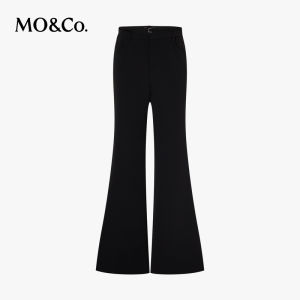 MO&Co. | Double Layer 4-Way Stretch Lace-Up Low Waist Casual Pants