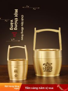 BINYUE | Traditional Chinese Home and Office Decorative Item Pure Brass