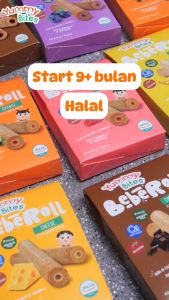 Yummy Bites Beberoll 40 GR Snack Baby/ Cemilan bayi