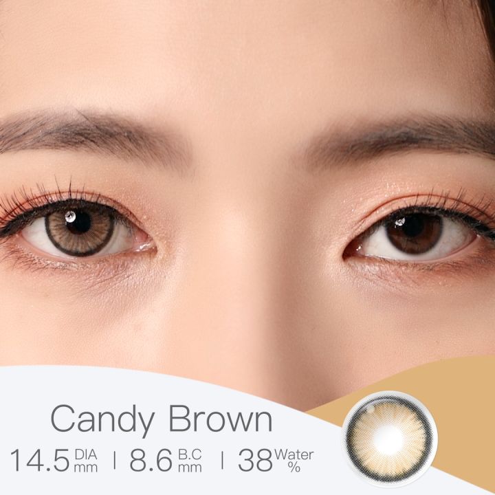 【Top Sold】Magister Contact Lens Big Eyes 14.5mm Dubai Taylor Eye 6monthly 1Pair Contact Lenses