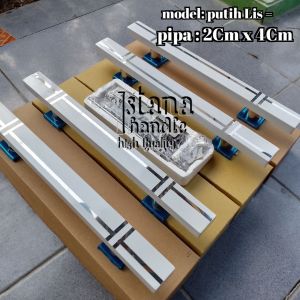 PAKET MURAH 4 Pcs handle + body kunci 60Cm tarikan pintu kamar stainless steel 45Cm gagang pintu rumah minimalis