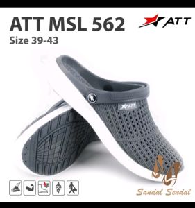 sepatu sandal att tali belakang untuk pria dewasa