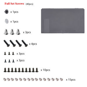 Complete Screw Spring Repair Kit Replacement Parts for Nintendo Switch Joy Con Left Right Game Console Maintenance Accessories