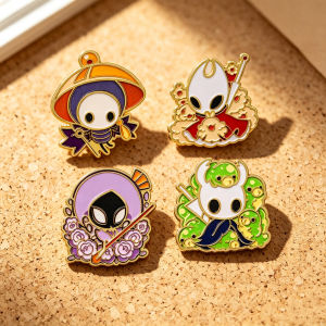 4pcs/Set Game Figure Enamel Pin Cartoon Brooch Pines Lapel Pins Badge on Backpack Clothing Accessories Jewelry Friends Gifts