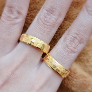 JIN JING CINCIN BAJET SIZE 9.5-25 EMAS 916 TULEN (HOLLOW) 1g up