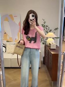 Cool Silk Short Sleeve T-shirt Female