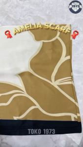 AMELIA 70x70cm Syal Desain Korea: Aksesoris Tas Wanita