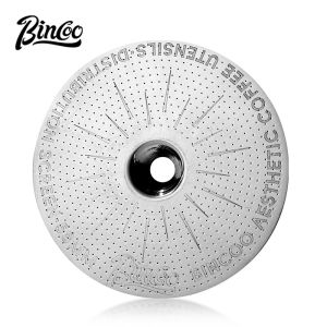 BINCOO Coffee Espresso Machine Brew Head Screen Portafilter Dispersion Net Stainless Steel Shower Espresso Extractor Replacement Accessories 51MM/58MM