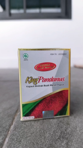 King Pandanus - Kapsul Buah Merah Papua untuk Diabetes Kanker Kolestrol dan Darah Tinggi - 45 Kapsul