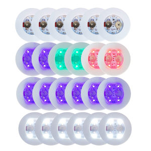 LED Coaster Lights Colorful Glowing Bottle Stickers Wedding Party Lighting Glowing Water Bottle Stickers LED Coaster