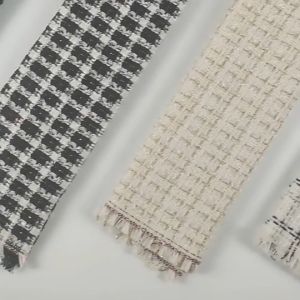 [1pc] Flower Wrapping Paper Fabric Brooch Cloth Handmade Houndstooth Net Linen Bouquet Wrap Packing Pembalut Checked