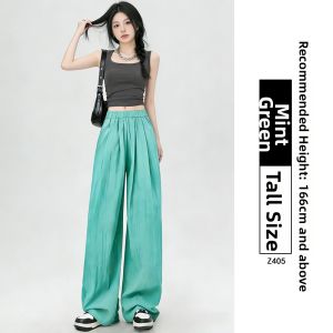 YAYANGREN | Breathable Drape High Waist Casual Culottes Pants
