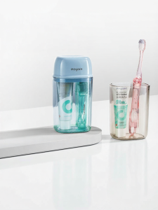 MEYARN | Travel Toothbrushing Cup with Organizer