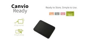 Toshiba External Hard Drive: 1TB/2TB Canvio Basics USB 3.0 HDD Enclosure Portable 2.5\" Hard Drive External Storage