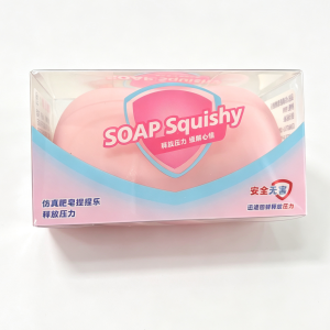 New Soap Ball Squishy Soap Stress Ball Fidget Toy Crunchy Squeeze Ball Round Blocks Filled ASMR Anti Stress Toys for Adults